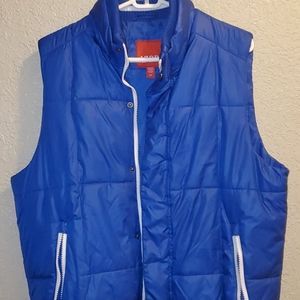 IZOD Blue Vest Small